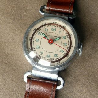 Vintage Cimier Military Style Hand Wind Watch,  1930s/40s Well.