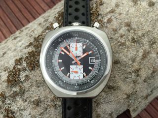 Eska BULLHEAD automatic watch black version NOS - Style - unworn 3
