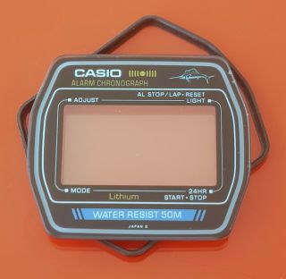 Casio Marlin W - 35 W35 Glass For Lcd Watch Nos Parts For Repair