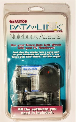 Timex Data Link Watch Notebook Adapter - - Usb To Serial Cable