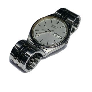 35 Mm Vintage Men’s Stainless Seiko Quartz Wrist Watch
