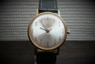Wrist Watch Wristwatch Luch 23 Jewels 2209 Ultra Slim Gilding Soviet Ussr A