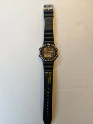 Vintage Citizen D060 Windsurfer Watch In Very Band & Battery