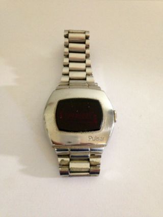 Vintage Pulsar P2 Led Watch Time Computer - Not