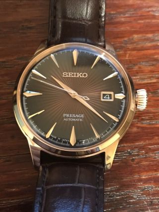 Seiko Presage Cocktail Time Srpb46 Automatic Wrist Watch For Men