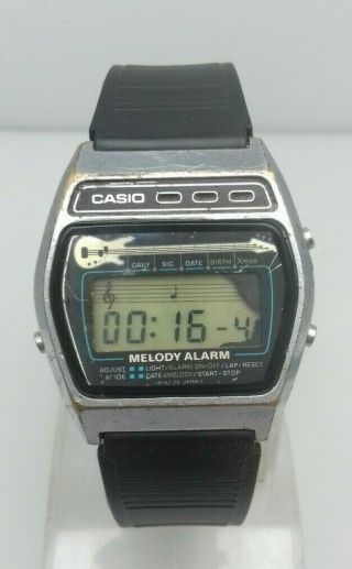 Casio Melody Alarm 82 M - 321 Guitar Vintage Wristwatch