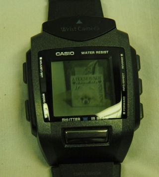 Casio Wqv - 1 Camera Wristwatch - No Scratches,