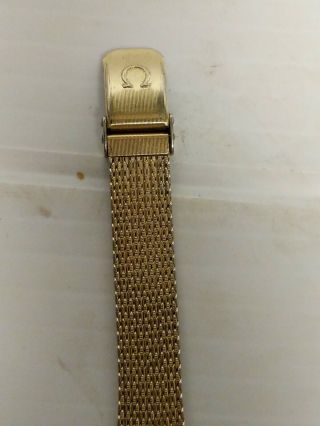 Vintage Women ' s Omega Wrist Watch Gold Filled 3