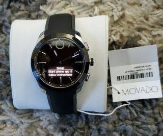 Movado Bold Connected Ii Series Mens Stainless Steel Quartz Watch 3660012