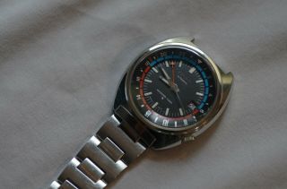 Vintage Seiko Automatic Navigator Timer Watch 6117 Not