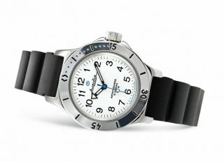 Vostok Amphibian 200m Russian Wrist Mechanical Automatic Watch Mens Diver 120813