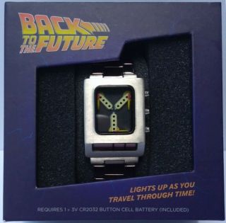 Flux Capacitor Wristwatch Back To The Future Thinkgeek