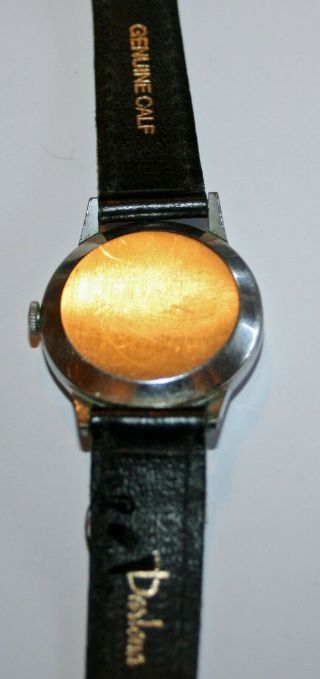 Vintage J W Benson wrist watch 18 Jewels London Gents very 3