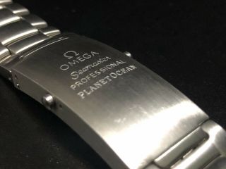Omega Seamaster Professional Planet Ocean Stainless Steel Band 22mm
