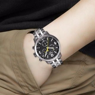 Tissot PRC 200 T0554171105700 Wrist Watch for Men Stainless Steel 3