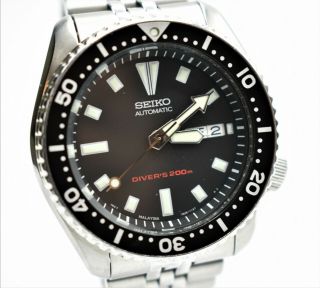Vintage Seiko 7s26 - 0028 Automatic Scuba Divers 200m Mens Watch