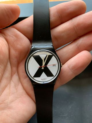 Vintage Swatch Gb406 X - Rated Ag1987