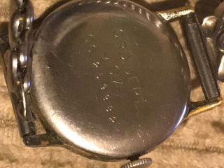 Vintage WW2 Elgin Military Wrist Watch with US ORD DEPT 2