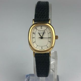 Portfolio Tiffany & Co.  Womens Gold Electroplated Watch Vintage