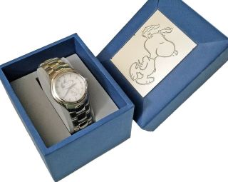 ⌚⌚ Fossil Snoopy Peanuts Bracelet Watch Limited Edition Ll1020 145/1000 ⌚⌚