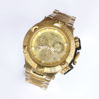 $2795 Gents Gold Dial 50mm Invicta Subaqua Noma V Swiss Quartz Watch 26632
