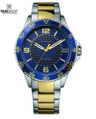 Tommy Hilfiger Blue Dial Two - Tone Stainless Steel Quartz Mens Watch 1790839