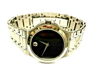 Movado Museum Classic Stainless Steel Black Dial Men 