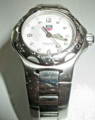 And Ladies Tag Heuer Wl 1313 - 0 Watch Wr 200m
