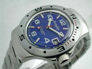 Russian Vostok Amphibian Auto For Diving Watch 060432