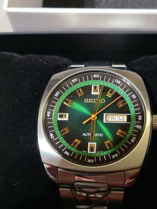 Seiko Recraft SNKM97 Automatic — Stunning Green Dial — 2
