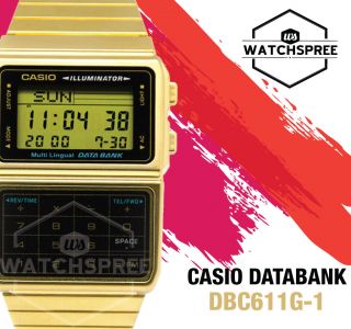 Casio Data Bank Watch Dbc611g - 1d