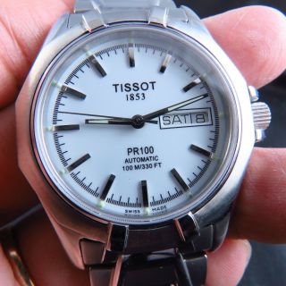 Swiss Made Tissot 1853 Pr100 Daydate Automatic Men Watch