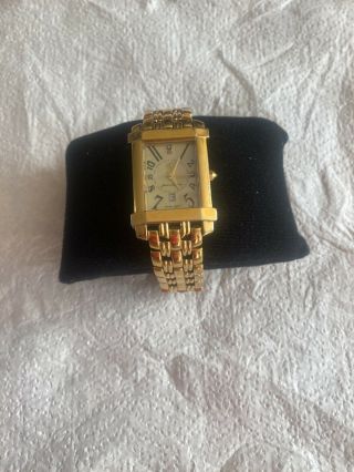 Jewel In The Crown Mens Gold Watch Model Jv6g In Good