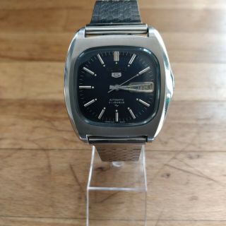 Vintage Seiko 7019 - 5000 Baby Monaco Automatic Watch Circa 1970s