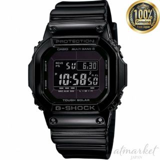 Casio Watch G - Shock Glossy Black Series Radio Wave Solar Gw - M5610bb - 1 Men 