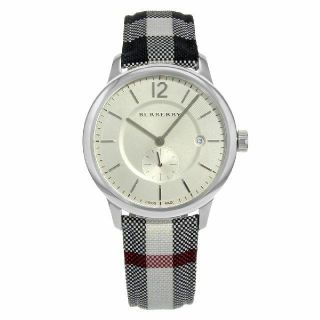 Burberry Bu10002 The Classic Horse Ferry Stainless Steel Men 