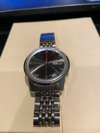 Rare Vintage 1969 Seiko Weekdater Quartz Day Date Watch Model 6619 - 8010 Tad Sor