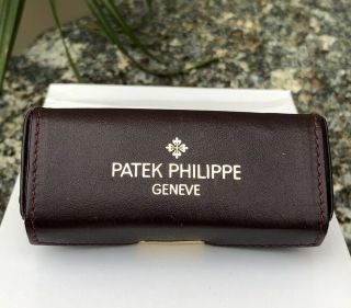 Patek Philippe Leather Lipstick Holder Travel Case