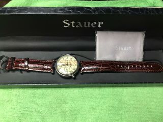 Stauer Graves Chronograph Sun Moon Phase Automatic Watch