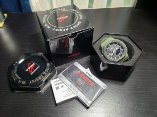Casio g - shock carbon core guard GA - 2100SU - 3A with tags and papers 2