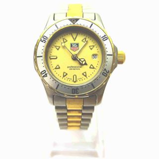 Tag Heuer Watch 974.  008f Professional Operates Normally 707070