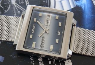 & Rare Vintage Seiko 5 Actus Model 6106 - 5440 Automatic 23 Jewels Watch