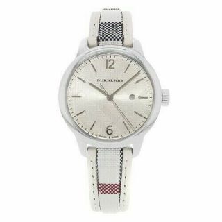 Burberry Bu10113 The Classic Sunray Dial Stainless Steel Women 