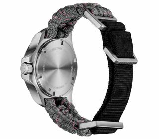 Victorinox Swiss Army INOX V Textile Strap Ladies 37mm Quartz Watch 241771 2