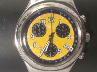 Swatch AG 1996 Irony Chrono Watch Swiss Made Watch 2