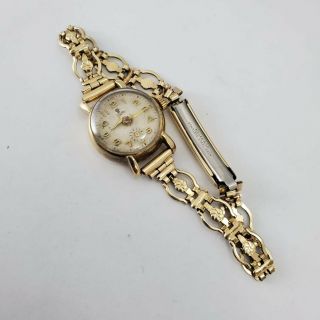 9k Solid Gold Rolex Tudor Ladies Watch,  15 Rubies Parts And Repairs