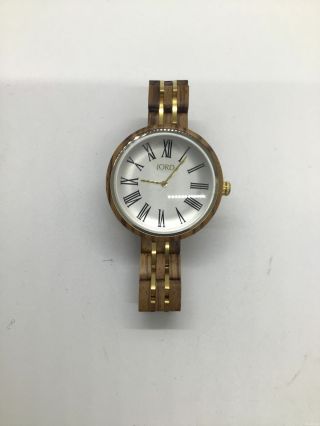 Jord Wooden And Stainless Steel Women’s Watch