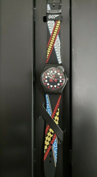 Casino Royale James Bond 007 Swatch Watch 2020 Limited Edition