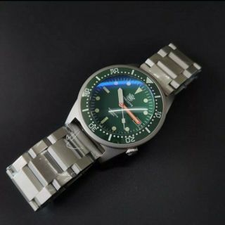 Steeldive Sd1979 Green 200m Squale 1521 50 Atmos Homage Diver Watch Nh35 Uk
