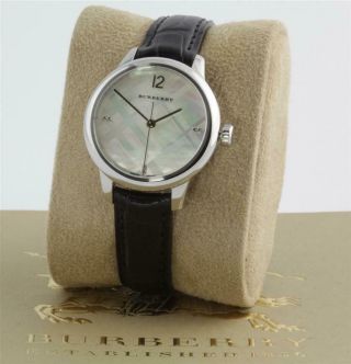 100 Auth Burberry Bu10106 Classic Swiss Check Fabric Strap Watch